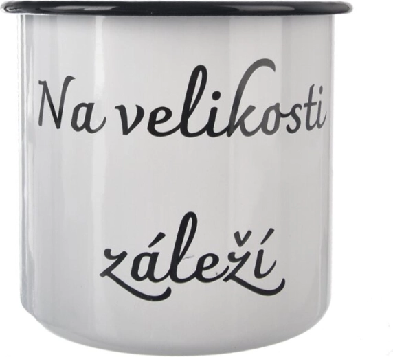 Emaljekrus hvid 1 l