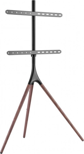 Gulvstående tripod TV-stativ til 45–65" med træben, 32 kg