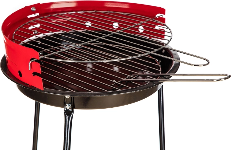 Forkromet rist og vindskærm