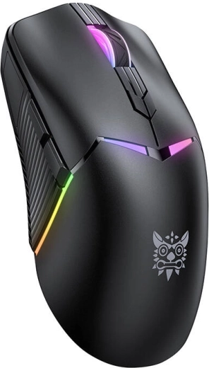 Gamingmus Onikuma med RGB, 3 tilslutningstilstande og 12.000 DPI (sort)
