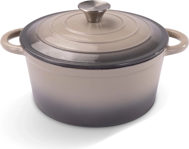 Støbejernsgryde med låg Lamart Iron 24 cm