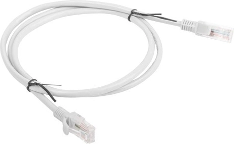 Patchkabel ethernet cat6 utp 1 m grå