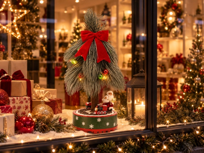 Eventyrlig julescene
