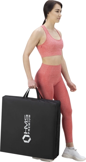 Sammenklappelig tredelt konstruktion og nem transport