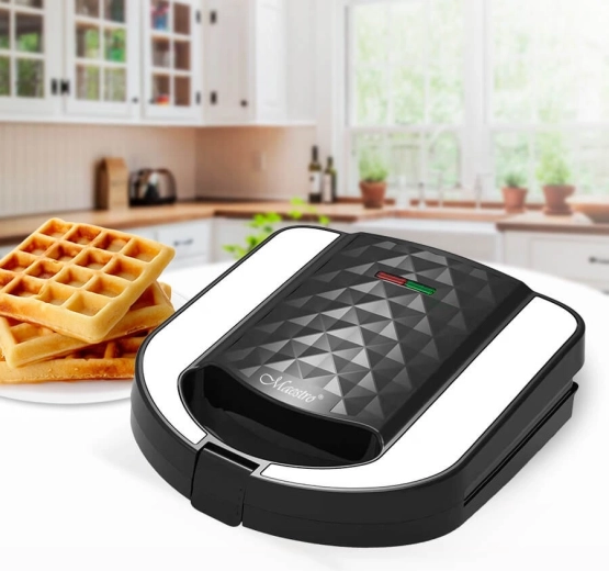 3 udskiftelige plader for maksimal alsidighed