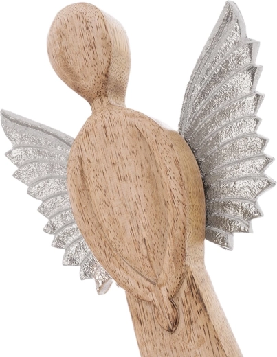 Naturligt mangotræ med original åretegning