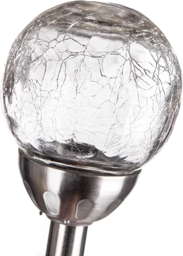 Dekorativt krakeleret glas for en glitrende effekt