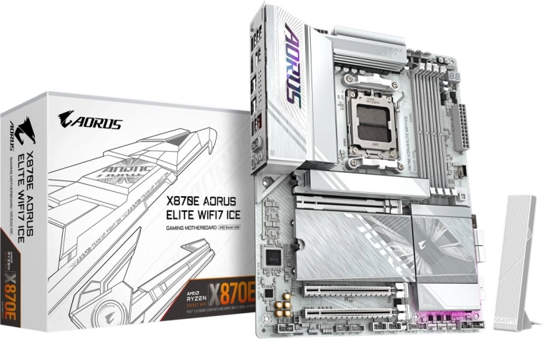 Bundkort Gigabyte X870E AORUS ELITE WIFI7 ICE