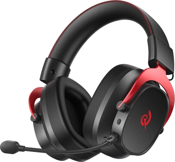 Gamingheadset QCY Heroad VT200 sort-rød