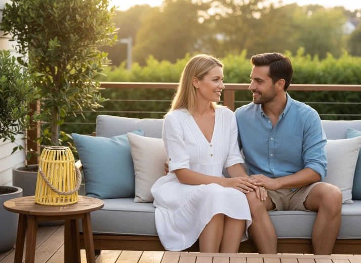 Stilfuldt tilbehør til udendørs opholdsrum