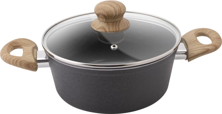 Lamart Natur-kasserolle med låg 18 cm