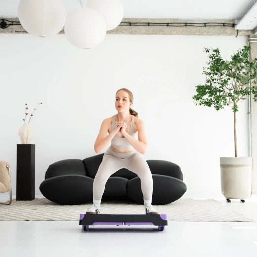 Balancepuder til aktivering af de dybe muskler