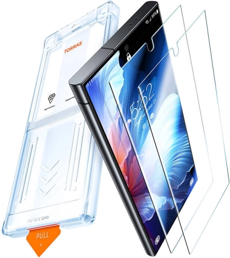 Hærdet glas til Samsung S24 Torras Install Master