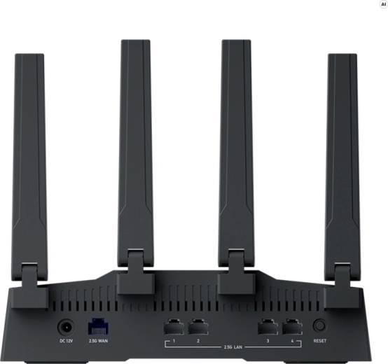 Fem 2,5G-porte og understøttelse af Multi‑WAN
