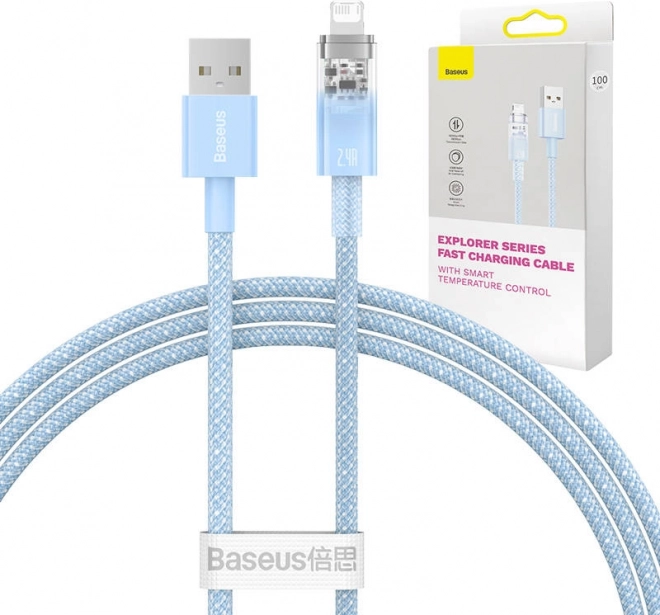 Baseus Explorer hurtigopladningskabel USB til Lightning