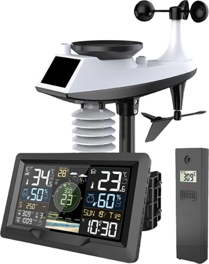 Solight professionel smart Wi-Fi-vejrstation