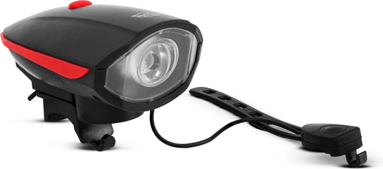 Cykellygte med elektrisk horn XPE LED 400 lm IP55