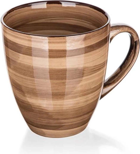 Behagelig at drikke af takket være formen og den store hank