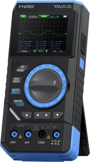 FNIRSI DST-201 håndholdt digitalt multimeter 3-i-1 med oscilloskop og signalgenerator