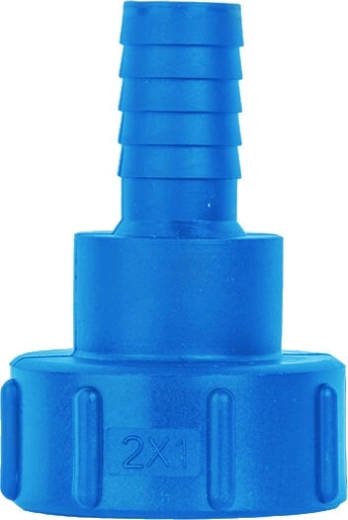 Adapter IBC S60x6 med 3/4" slangestuds
