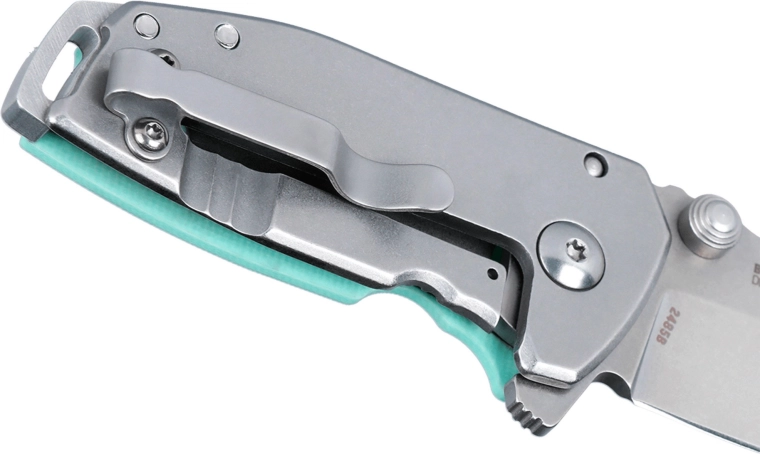 Sikker frame lock og lommeklip