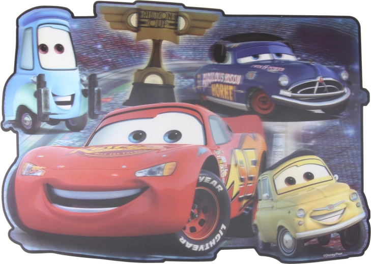 Børneunderlag til morgenmad Cars 43 × 29 cm