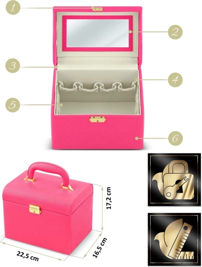 Sikker lås og solidt håndtag