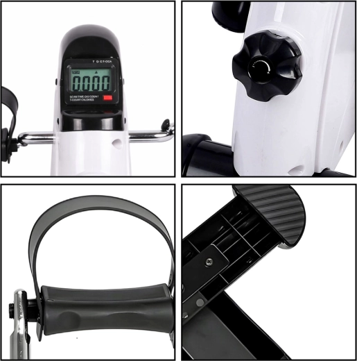 Skridsikre pedaler og stabil base