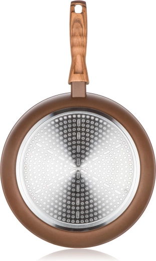 Induktionsbund for jævn opvarmning