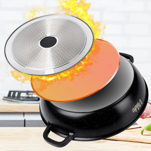 Kompatibel med alle komfurer inklusive induktion