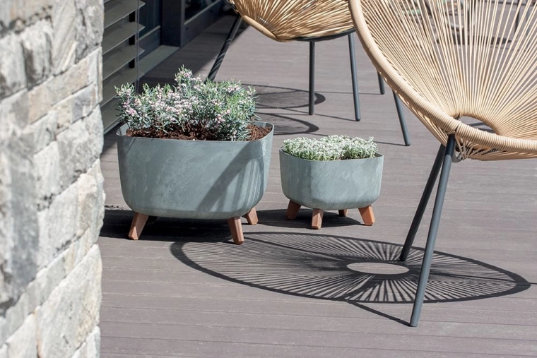 Stabile fødder for bedre udluftning og afløb af vand