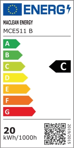 Energiklasse C (EU-mærkat)