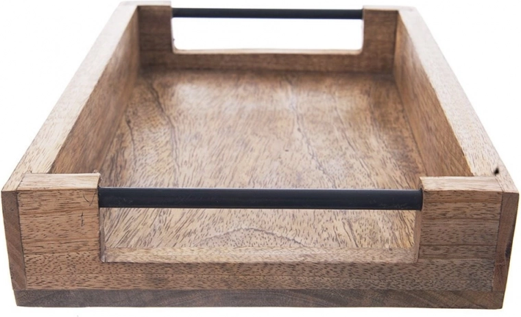 Premium mangotræ med naturlig åretegning