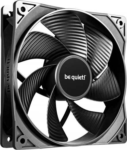 Ventilatorer be quiet! Pure Wings 3 120 mm PWM Reverse – sæt med 3 stk., sort