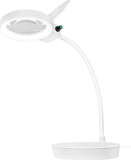 Fleksibel svanehals og stabil base