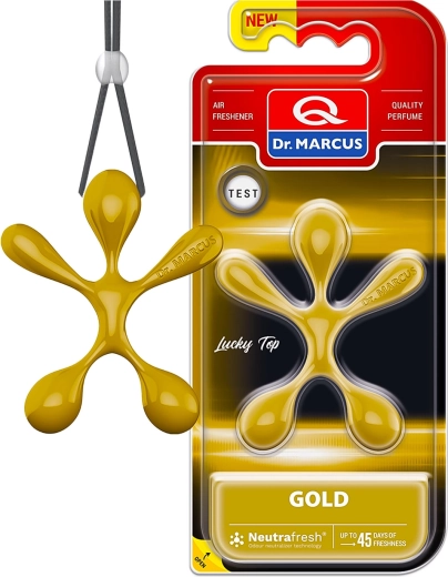 Dr. Marcus Lucky Top Gold luftfrisker til bilen