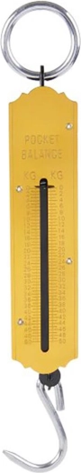 Bærbar fjedervægt op til 50 kg