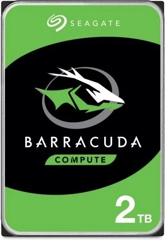 Seagate BarraCuda 2TB harddisk til stationære computere