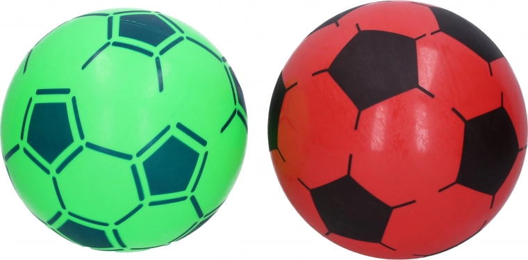 Gummi oppustelig fodbold 22 cm