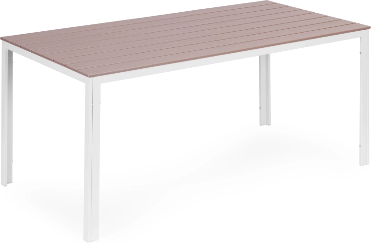 Stor bordplade til komfortabel spisning