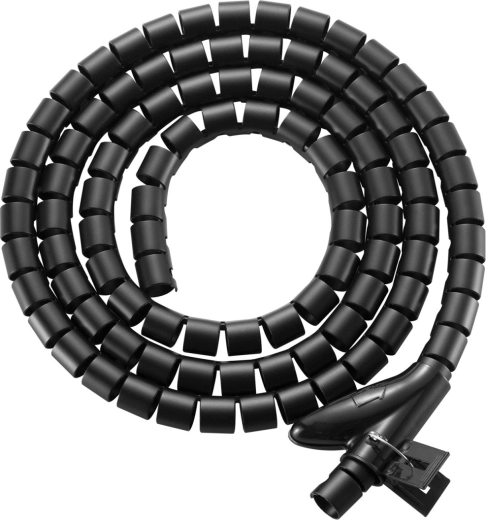 Maclean kabelorganizer MCTV-899 sort, 1 m