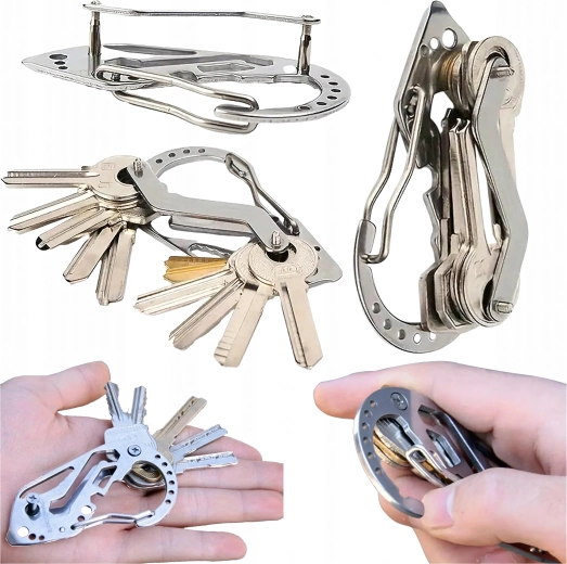 Hurtig fastgørelse med fjederkarabin