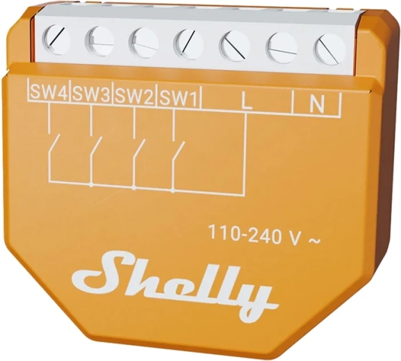 Shelly Wave i4 LR intelligent Z-Wave indgangsmodul