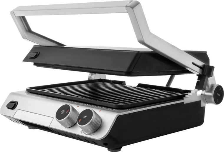 Tre positioner til alsidig grillning