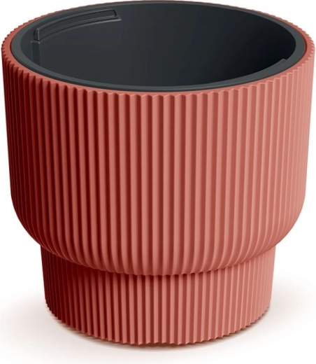 Milly blomsterpotte med indsats 30 cm, kobberfarvet