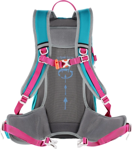 Air Speed System: kølig ryg selv under anstrengelse