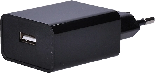 Solight USB-opladeradapter 1× USB 2,4 A sort