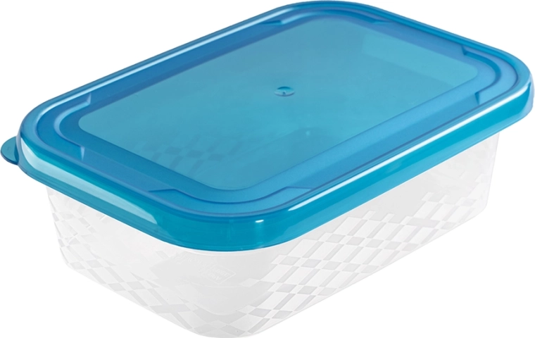 Blue Box rektangulær madbeholder 1 l (13,6 × 19,5 cm)