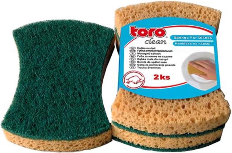 Formet opvaskesvamp TORO, 2 stk.