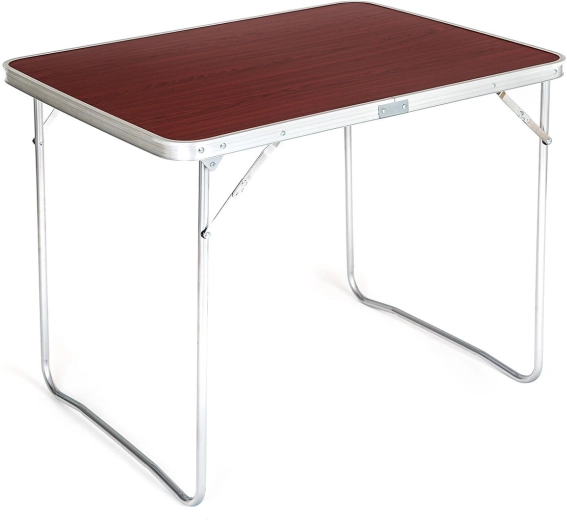 Modstandsdygtig bordplade med trædekor og beskyttede kanter